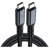 Kabel 3MK Hyper Cable N-SERIES USB-C     Thunderbolt 4 1m 48V/5A 40Gb/s 240W 8K60Hhz czarny